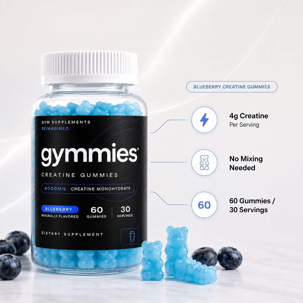 GYMMIES™ Creatine Gummies