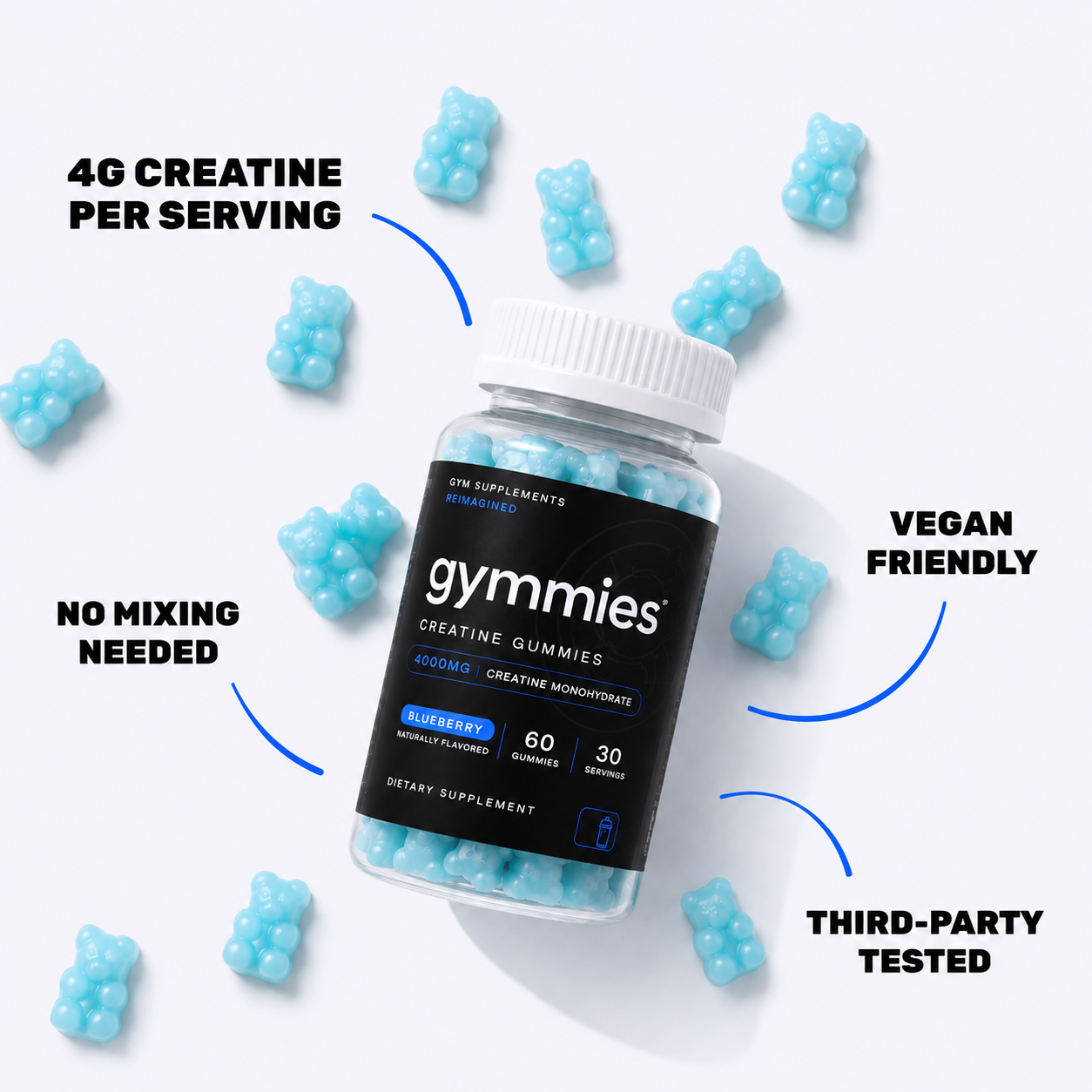 GYMMIES™ Creatine Gummies