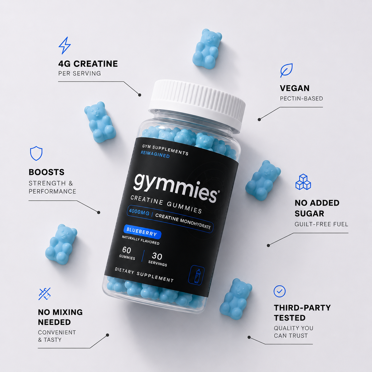 GYMMIES™ Creatine Gummies